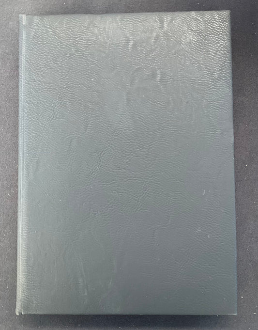 Leatherette notebook 7”x9.75”