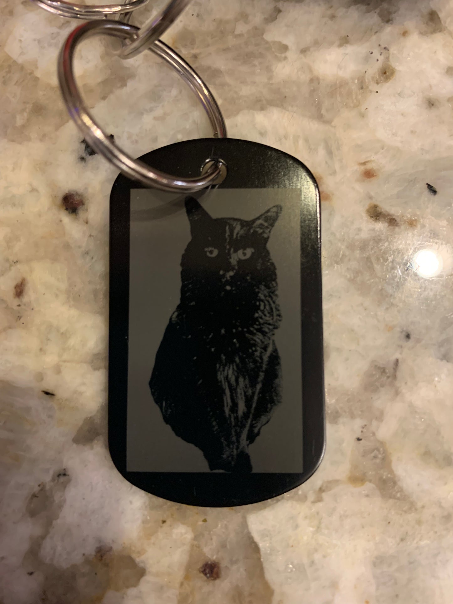 Pet tag with picture