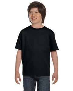 DryBlend™ 50/50 Youth T-Shirt - Black
