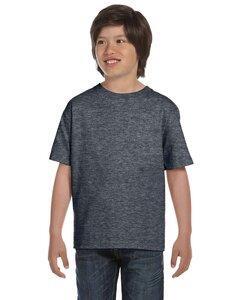 DryBlend™ 50/50 Youth T-Shirt - Dark Heather