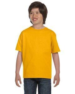 DryBlend™ 50/50 Youth T-Shirt - Gold