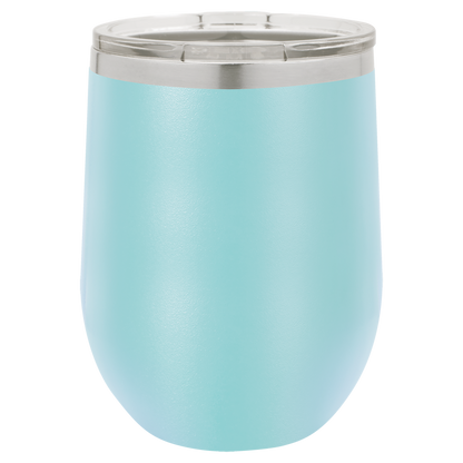 12oz stemless wine tumbler