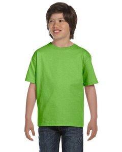 DryBlend™ 50/50 Youth T-Shirt - Lime