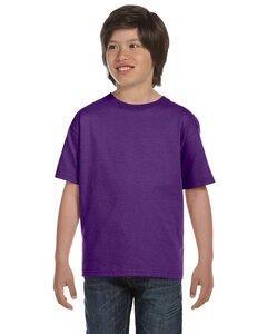 DryBlend™ 50/50 Youth T-Shirt - Purple